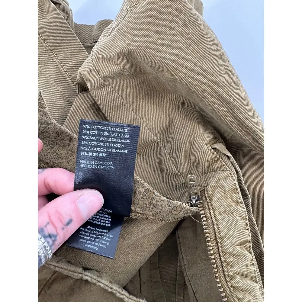 Anthropologie Olive Shorts (B51#13) - Picture 9 of 12